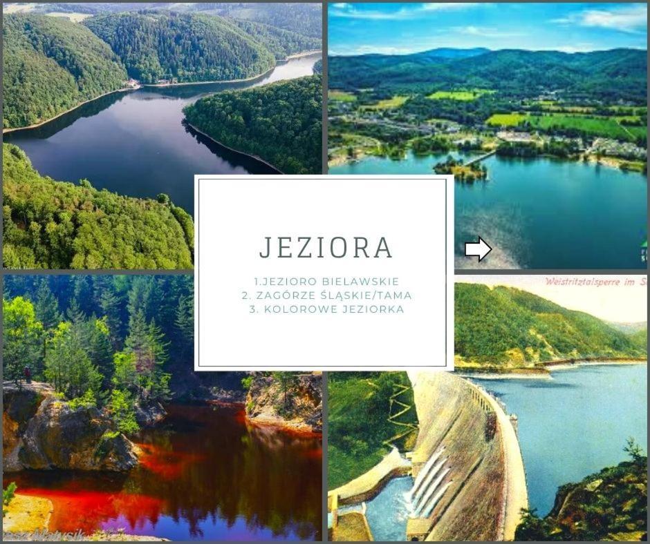Słoneczny apartament blisko jeziora i gór Bielawa  Exterior foto